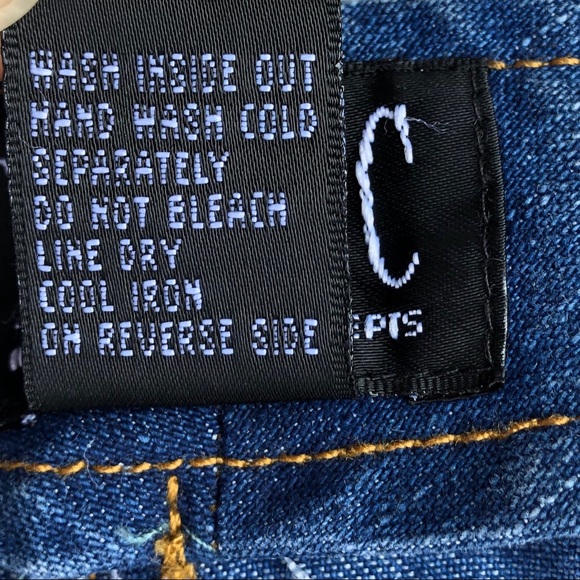 INC INTERNATIONAL CONCEPTS Beaded Boho Jeans, sz 8 - Picture 8 of 8